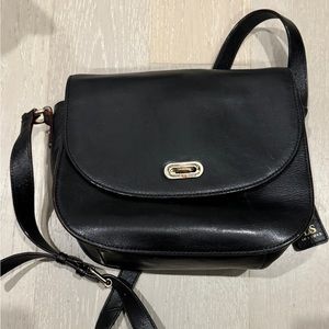 Lo & Sons - Claremont - black/gray crossbody purse